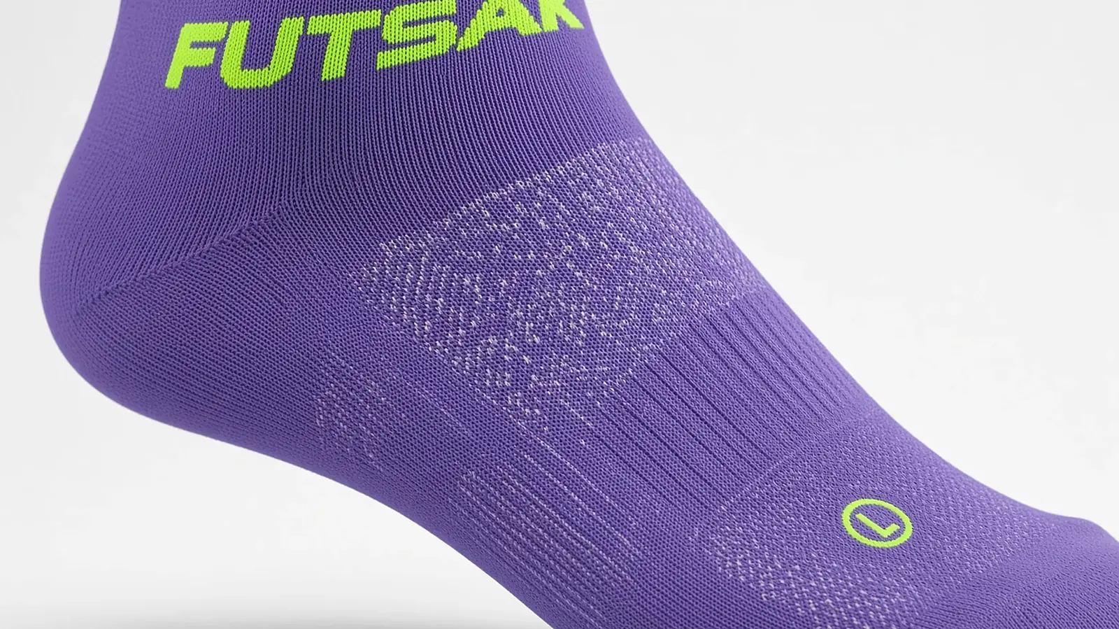 The compression arch band and ventilation mesh on a Futsak low-cut